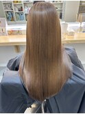 美髪縮毛矯正でハイトーンも艶髪に