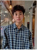 スパイキーショート/ニュアンスパーマ/メンズサロン/メンズ