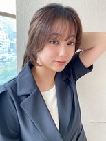 ラルユー 金山(LallYou)&nbsp;2wayバングでイメチェン！顔まわりレイヤーくびれヘアが人気