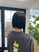 オーシャン(Ocean) 【OceanHair&Life川上彩夏】切りっぱなし/パツっと/ボブ