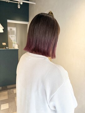 ルウ 押上(rue) 〈押上 半個室〉bob ピンクグラデーション