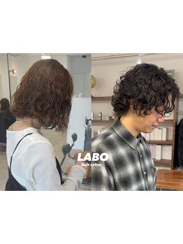 男女共に人気のLABOのパーマ♪ファッション、ライフスタイルに合わせた最先端のトレンドデザインをご提供！