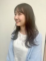 ロッカヘアエジェ(ROCCA hair eje.)&nbsp;ハイライトカラーナチュラル艶感レイヤーロング