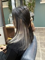 プライマル 稲毛店(PRIMAL)&nbsp;イメチェンチェリーブラウンフェミニンモードダークアッシュ