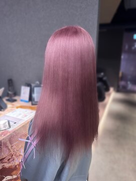 エン 栄店(enne) 大人ガーリー/ダークアッシュ/ミディアムレイヤーカット/栄