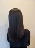 大人可愛い艶髪ロング/美髪ケアカラー/髪質改善