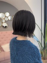 サンド 大阪梅田(sand) ココアベージュ/オリーブグレー/小顔/大阪/梅田/レイヤーボブ