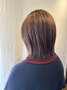 ココカラヘアー ニコ(cococara hair nico) ミディアムボブ/高発色/暖色系/トリートメント