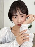 大人可愛い20代30代40代50代小顔ショートボブナチュラルショート
