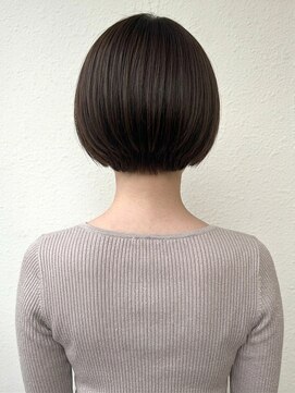 カバーヘア 上尾西口店(COVER HAIR) マッシュショートボブ/ダークアッシュ/小顔ヘア/20代30代p上尾