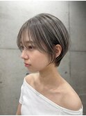 顔周りレイヤー/ショートレイヤー/大人ショート/ショートボブ