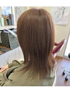美容室グラード(GRADO) ツヤ感ナチュラルウルフ