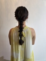 ヘアセット専門サロン by OKINAWA WATABE WEDDING 那覇店&nbsp;編みおろし