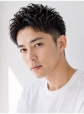 大人ビジネスショート爽やかツーブロック