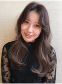 やわらかバイオレット×リラックスロング