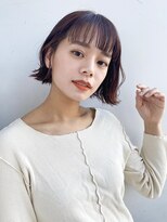 【GARDEN荒井夏海】ふんわり外ハネミニボブ