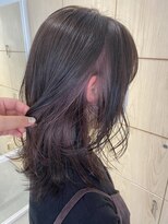 アドラーブル 万代店 (adorable)&nbsp;【インナーカラー】カシスバイオレットで愛されカラー♪10代20代