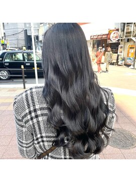 ガーランドウメダ(Garland umeda) ブルーブラック ブリーチなし アディクシーカラー