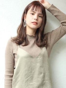 テイラー(Taylor) 【Taylor】大宮　ナチュラルブラウン×パッツン前髪