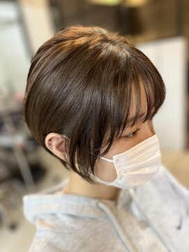 アール ヘアーアンドメイク Nouveau厚木店(R Hair&Make) コンパクト☆ショートボブ
