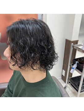 アールモンドヘア新世界 ＃メンズ波巻きスタイル