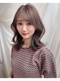 おしゃれミディ ミディアムレイヤー 似合わせ顔まわりカット