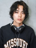 メンズヘアセンス 渋谷(MEN'S HAIR SENSE) 波巻きスパイラルウルフ［渋谷駅/メンズカット/眉毛］