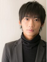 メンズヘア ビーセカンド 草加店(MENS HAIR B-2)&nbsp;暗髪シースルーバングのテッパンヘルシースタイルP草加