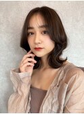 韓国/新宿/ブラウンカラー/チェリーブラウン/髪質改善/束感