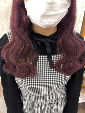 ラビス(Lovis) ミディアム/暗めカラー/デザインカラー/フェイスフレーミング