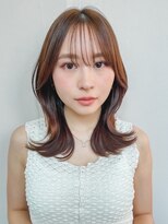 ジョエミバイアンアミ(joemi by Un ami)&nbsp;グレージュカラーシルキーベージュくびれヘア