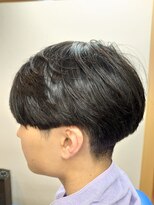 スマイル(Smile)&nbsp;マッシュ ショートボブ ツーブロック フェード ビジネススタイル