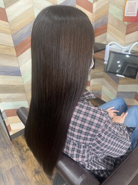 ココカラ(Kokokala) #髪質改善TOKIO #艶髪 #リタッチ #カット #ストレート