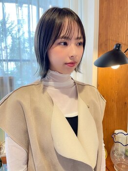 フルール(hair place Fleur)の写真/お顔立ちに合ったベストバランスなStyleをご提供◇あなたの魅力が引き立つ"大人かわいいショートヘア"に―*