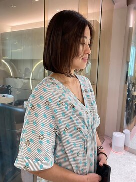 メゾンマイル 恵比寿(maison mile) ハッシュカット/似合わせカット/レッドブラウン[恵比寿駅]