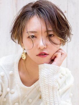 アルトス 浦和(ARTS) ハイライト×ショートボブ浦和美容室ARTS荒巻充デザインカラー