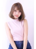 20代30代40代50代シアーカラー姫カットセミディカールショート