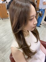 ビードロ 吉祥寺店(vi dro) 【お客様スタイル】レイヤーカット×オリーブベージュ