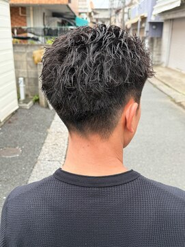 スウェル 船橋店(Swell) #ベリーショート#ダークアッシュ#ニュアンスパーマ#韓国マッシュ