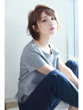 シエナ 渋谷(Siena) siena すっきりショート×アイスベージュ