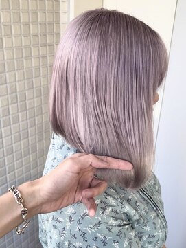 ユウル 横浜(juhl.) シアーパープルラベンダーミルクティーホワイトラベンダー