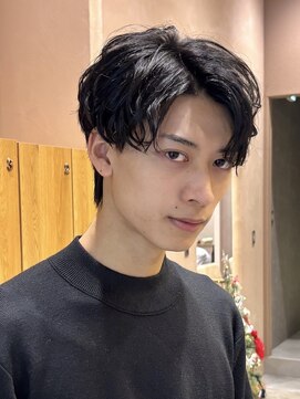 ガーデンヨコハマエスト(GARDEN YOKOHAMA est) ニュアンスパーマ スパイラル ミディアム