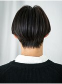 ビジネス七三分けブラックツーブロックショートG北浦和