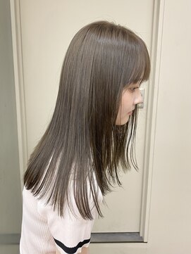 パークレーン アイス イヴェン(park lane ICI yeven) ブリーチなしグレージュ10代20代ロング