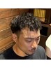 【お電話のみ】カット+パーマ+トリートメント(眉カット付きシェービング)