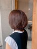 Hitomi 《白髪を魅力に♪》脱白髪染めカラー+カット