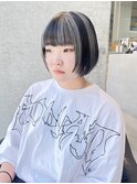 ミニボブ/ゾーンカラー/ワイドバングボブ