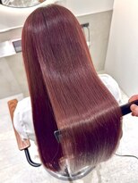 エン バイ ユアーズヘア 銀座店(eN° by youres hair)&nbsp;髪質改善縮毛矯正 髪質改善カラー 暖色カラー 艶髪ロング