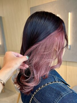 シダ(sida SAIIN) 【西村】20代30代ピンクインナーカラー