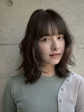 プロス(Pros) レイヤーボブ/透明感オリーブグレージュ/表参道